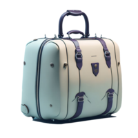 Suitcase Bag in Transparent Background AI Generative png