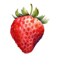 sano fresa Fruta ai generativo png