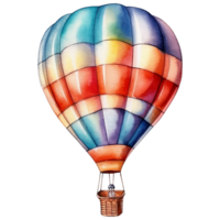 Hot Air Balloon AI Generative png