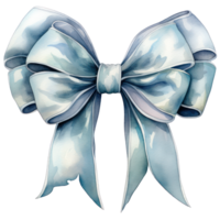 Cute Blue Bow png