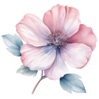 mignonne fleur clipart ai génératif png