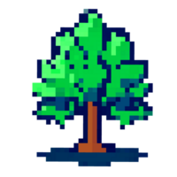 pixel art tree png