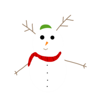 Snowman for chrismas png