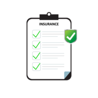 Insurance notepad clipart png