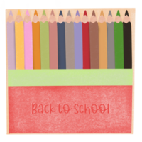 Farbe Bleistift zum Bildung und Studie Abbildungen png