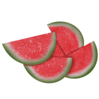 Watermelon fruit Refreshing food in the summer Pro PNG