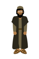 Cartoon Bible Character - Simon of Cyrene png