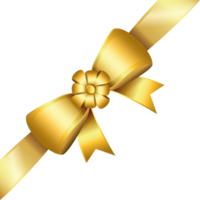 gold ribbon banner Free PNG