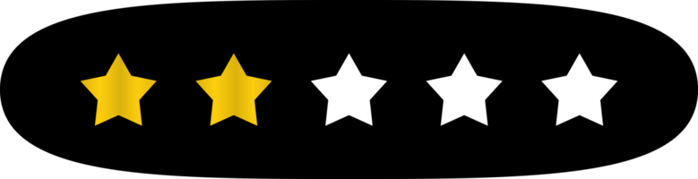 évaluation étoile illustration. coloré évaluation étoiles. gratuit png