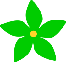 blomma illustration. färgad blomma kluster png