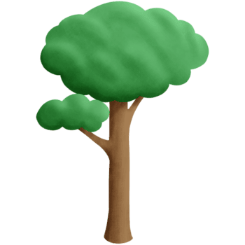 Many tree elements.designed for use with digital projects, websites, templates. png