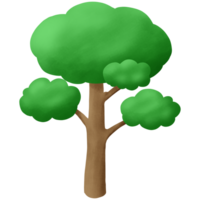 Many tree elements.designed for use with digital projects, websites, templates. png