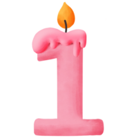 Geburtstag Element. Design zum Digital arbeiten, Dekoration Arbeit oder Webseite. png