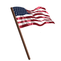 USA flag american patriot Illustration png