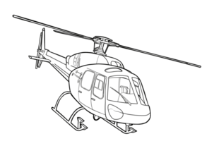 ein rot Hubschrauber Transport Fahrzeug png