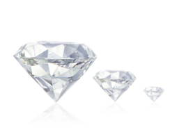 diamants isolé png transparent