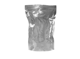 Empty Aluminum Coffee Packaging Crumpled Bag PNG transparent