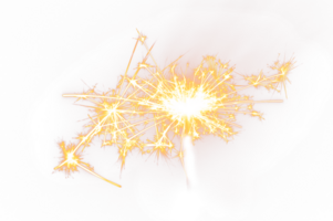 Fireworks Sparks Isolated on transparent background PNG file