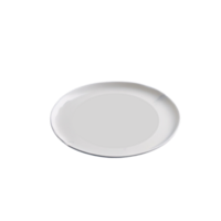 aislado blanco vacío redondo comida plato clipart, plato, plato lámina, blanco vacío servicio lámina, principal curso lámina, vacío blanco cena almuerzo lámina, comida plato clipart aislado en transparente antecedentes png