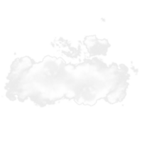 nube blanco png