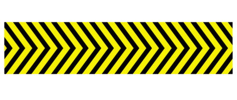 advertencia cinta. amarillo con negro policía línea y peligro cintas png