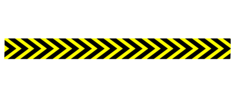 warning tape. Yellow with black police line and danger tapes png