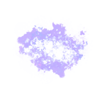 resumen púrpura acuarela líquido tinta salpicaduras mano dibujado png