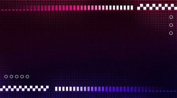 LED Point Abstract Background With Pink And Purple Gradient Colors On Black photo