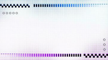 degradado azul y púrpura puntos modelo resumen antecedentes en blanco foto