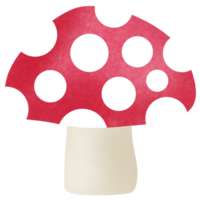 dessin de champignon isolé sur transparent Contexte pour usage comme un illustration, nourriture, des fruits et plante concept png