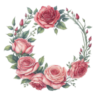 Ai Generated, Watercolor Flower png