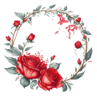 Ai Generated, Watercolor Flower png