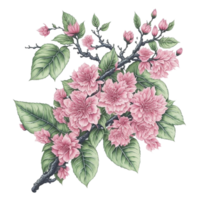 ai généré, aquarelle fleur, aquarelle floral conception, aquarelle clipart fleur, aquarelle png