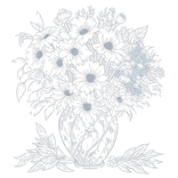 ai genererad, vattenfärg blommig design, vattenfärg, vattenfärg blomma, ClipArt png