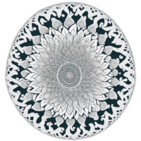 ai generado, mandala diseño, mándala, hermosa mandala png