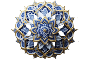 ai gegenereerd, mandala ontwerp, mandala, mooi mandala png