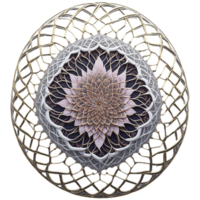 ai generado, mandala diseño, mándala, hermosa mandala png