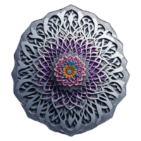 ai gegenereerd, mandala ontwerp, mandala png