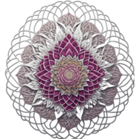 ai generado, mandala diseño, mándala, hermosa mandala png