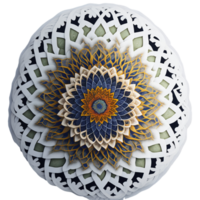 ai generado, mandala diseño, mándala, hermosa mandala png