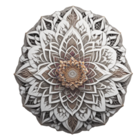 ai generado, mandala diseño, mándala, hermosa mandala png