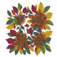 ai generado, mandala diseño, mándala, hermosa mandala png