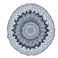 ai generado, mandala diseño, mándala, hermosa mandala png