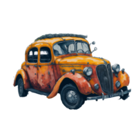 Ai Generated, Watercolor Car, Car, Watercolor png