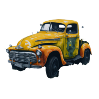 Ai Generated, Watercolor Car, Car, Watercolor png