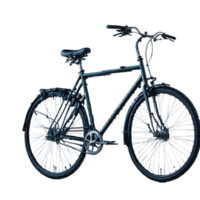 ai generado, acuarela bicicleta, acuarela, bicicleta con flor png