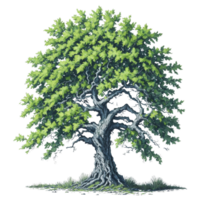 Ai Generated, Watercolor Tree, Watercolor, png