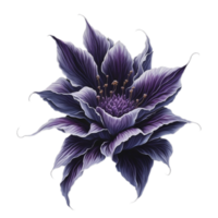 ai généré, aquarelle fleur, aquarelle magnifique fleur, aquarelle png