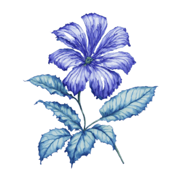 ai generado, acuarela flor, acuarela hermosa defectuoso, acuarela png