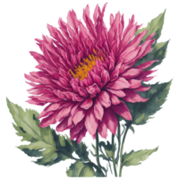 Ai Generated, Watercolor Flower, Watercolor Beautiful Flower, Watercolor png